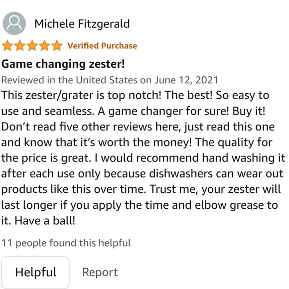 Gerossi Zester/Grater kitchen tool - Picture 11 of 13